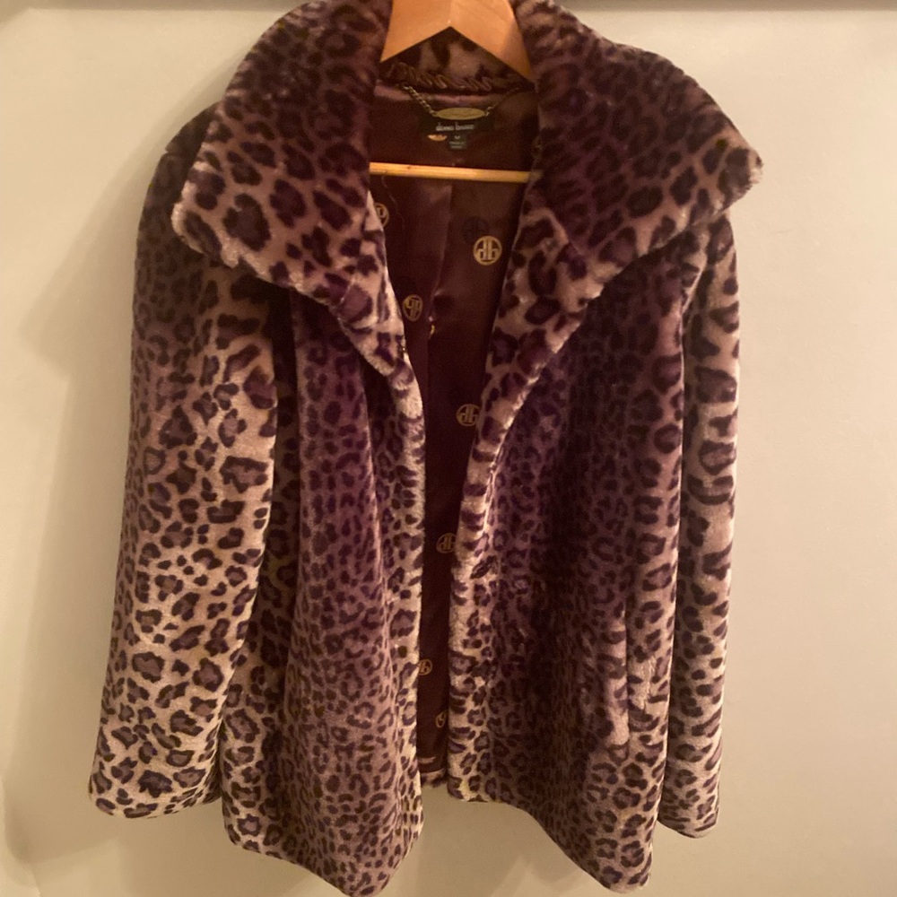 Vintage style leapord coat - Picture 2 of 3